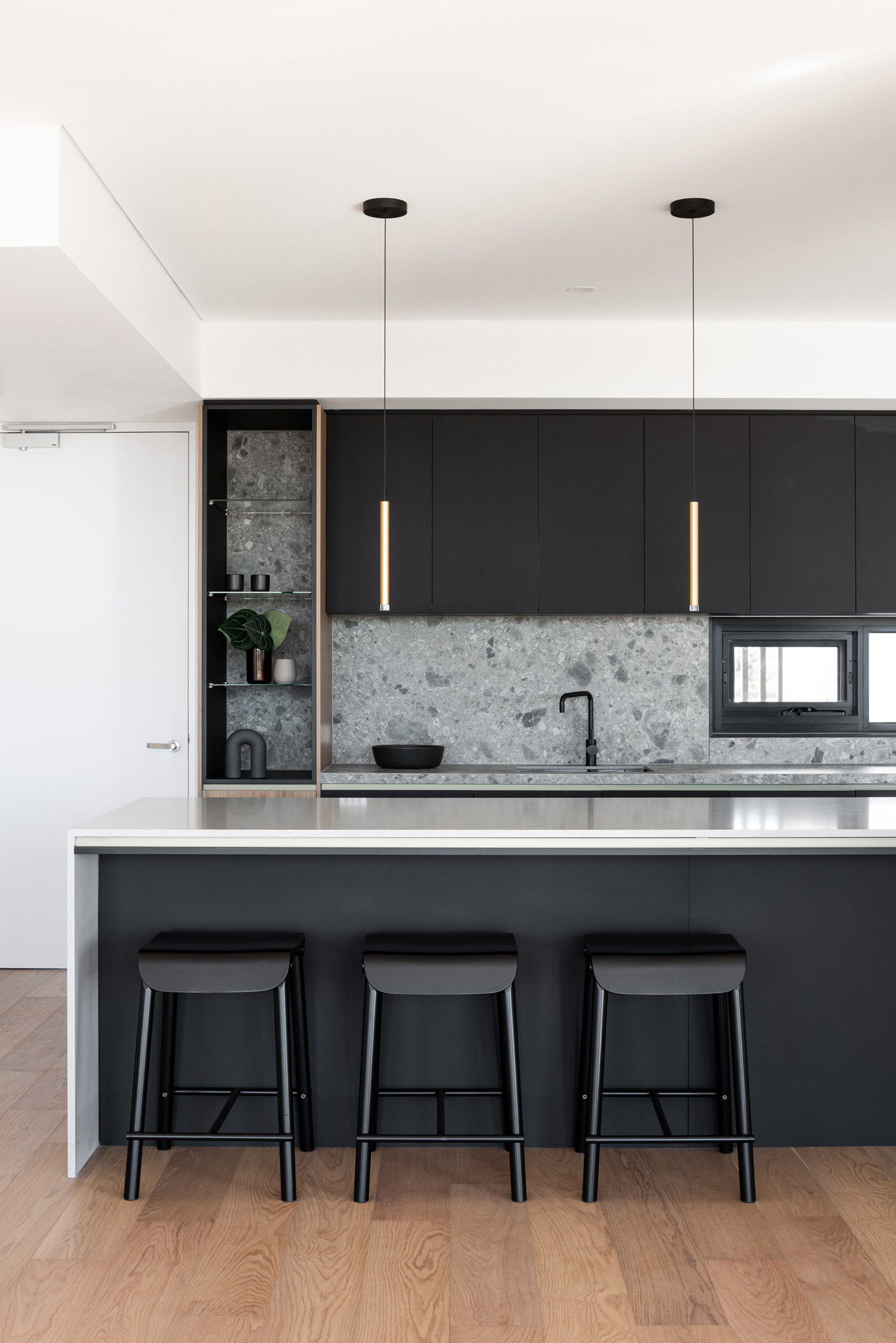 Kitchen at Treehouse Apartments in Jolimont